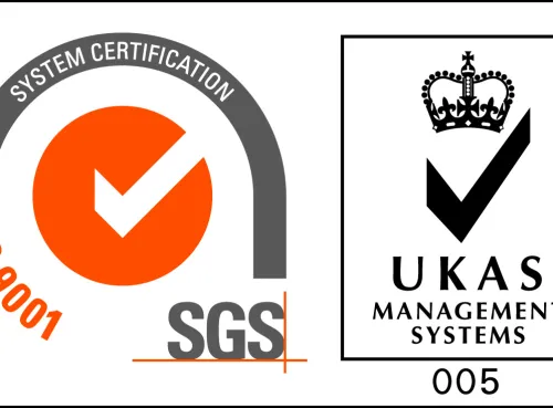 News Certification by SGS UKAS 1 iso9001